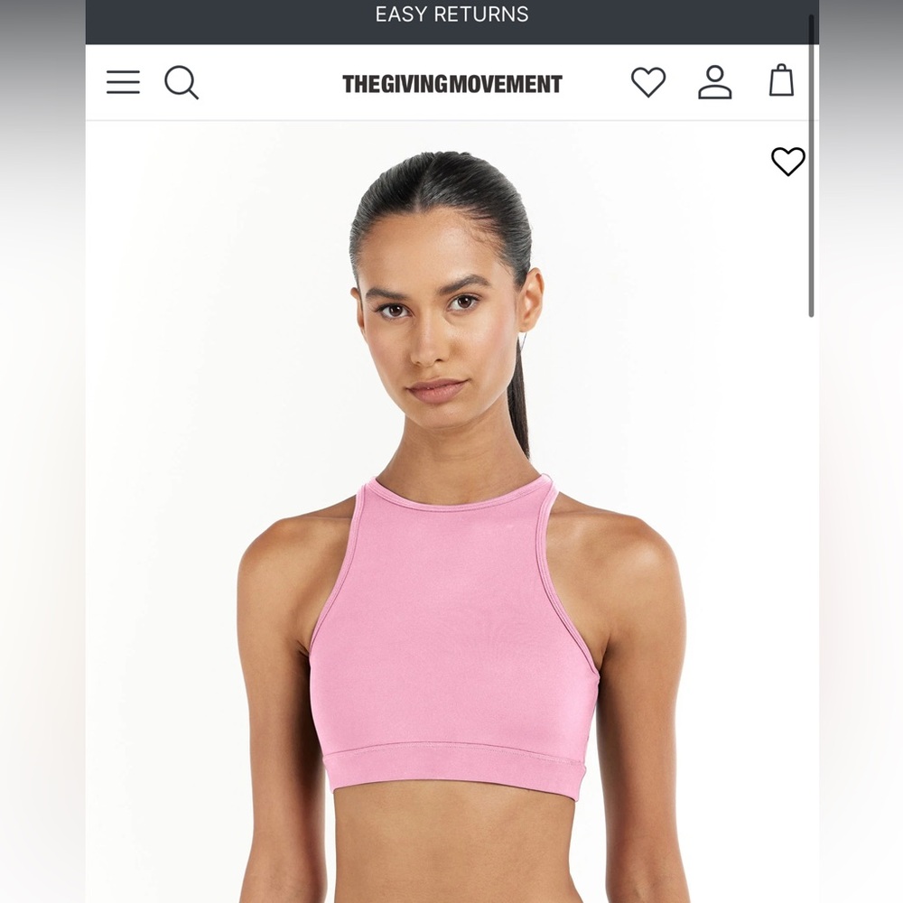 The Giving Movement High-Neck Softskin100© Sports Brain sugar pastel pink